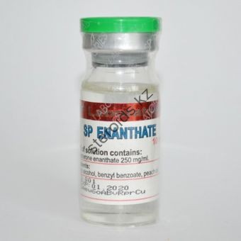 Enanthate (Тестостерон энантат) SP Laboratories балон 10 мл (250 мг/1 мл) - Павлодар